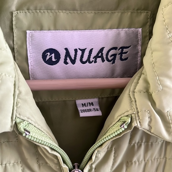 NUAGE lime green lightweight coat - Picture 10 of 10